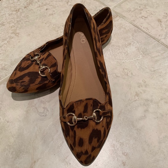 Cato Shoes - Cato Leopard print flats WIDE